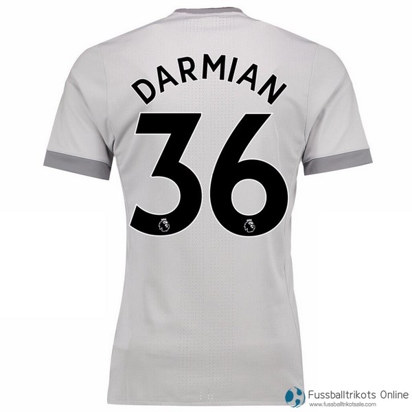 Manchester United Trikot Ausweich Darmian 2017-18 Fussballtrikots Günstig